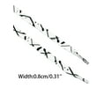 thumbnail image 3 of Colored Printed Flat Shoelaces Splashing Ink Shoe Laces for Sneakers 2 Pairs White-Black 140cm/55.12", 3 of 4