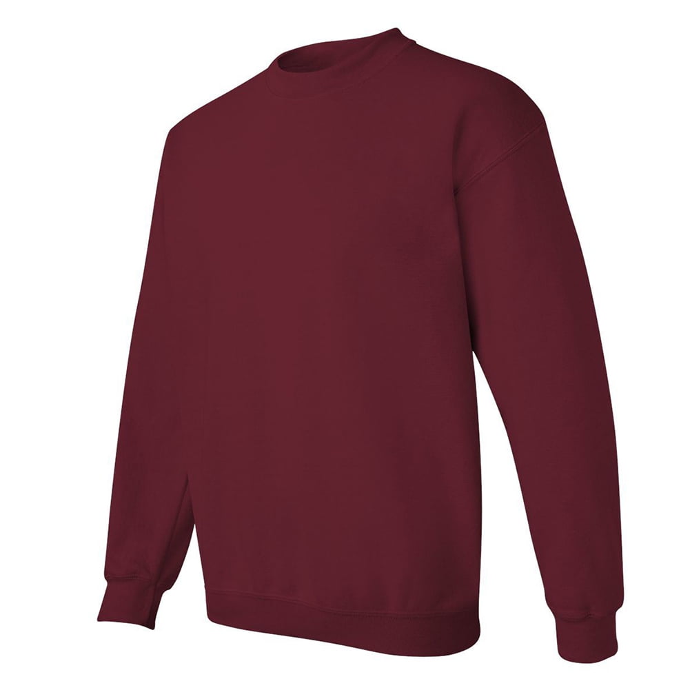 Gildan G180 Men's Heavy Blend Crewneck Sweatshirt - Navy, Large (Marine Color) - View #7