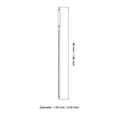 thumbnail image 2 of Unique Bargains Long Straight Sewing Needles Embroidery Beading Needles Stainless Steel 1.89 inch 40Pack, 2 of 5