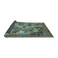 thumbnail image 2 of Ahgly Company Indoor Rectangle Abstract Light Blue Modern Area Rugs, 2' x 3', 2 of 4