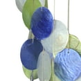 thumbnail image 3 of Chesapeake Bay 10618 Spiral Capiz Wind Chime 29 Inches Blue, Green, White, 3 of 4