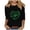 01 Green, variant on St Patrick's Day Tshirt, Womens 3/4 Sleeve Shirts Round Neck Pullover Blouse Women's Casual Printed Tops Round Neck Three-Quarters Sleeve Pullover T-Shirt