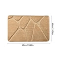 thumbnail image 3 of Alfombrilla de baño - Alfombra absorbente antideslizante para la entrada del baño o dormitorio, poliéster suave, lavable, secado rápido, diseño decorativo, cómoda y segura., 3 of 6