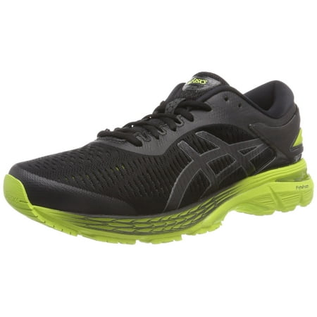 ASICS Gel Kayano 25 Men s Running Shoe Black Neon Lime 7.5 D M US Walmart
