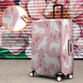 thumbnail image 4 of White Dogs and Pioneer Flower Luggage Cover Fashion Suitcase Cover Baggage Covers Fit 25-28 Inch Luggage (Go Travel), 4 of 5