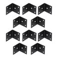 thumbnail image 2 of Zyyini Corset Coin, 10pcs Corset de Coin en Acier Inoxydable Robuste Angle de 90 Degrés L Forme Corset de Coin de Support, Corset de Coin de Support L, 2 of 8