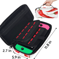 thumbnail image 3 of Herdesigns Chilli Pepper Carrying Case for Nintendo Switch 2 with 20 Game Card Slots, Portable Travel Carry Case for Accessories and Console, 3 of 8