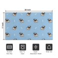 thumbnail image 5 of Cartoon Pug Dog Door Rugs,Washable Non Slip Door Mats Indoor,Decorative Door Mats,Entry Mat Indoor for Entrance,Bedroom,Kitchen,Bathroom,17"x30", 5 of 6