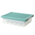 thumbnail image 6 of SUSUchens Building Block Storage Box with Removable Cover Multi Compartments Large Capacity Transparent Art Craft Storage Organizer Stackable Bins for Lego Red, 6 of 13
