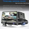 Dual Lens 4 Inch HD 1080P Vehicle Car Dash Camera Night Vision Car Rear Video Parking Camera Car Recorder DVR