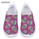 thumbnail image 1 of Zapatillas de deporte de moda para mujer, con estampado de calaveras de azúcar, informales, sin cordones, de malla, para playa, ligeras, para exteriores, 1 of 5
