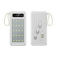 thumbnail image 1 of Preplabs Fast Charging Power Bank 30W Solar-Ready, LED Flashlight Portable Charger with 88% Efficiency, Outdoor Emergency Backup for Phones/Camping, 1 of 7