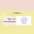 thumbnail image 4 of A Slow Rebound Decompression Bunny Toy Stress Relief For Adults Teens Hand Comfort Anxiety Relief Play Fun Activity, 4 of 9