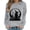Gray Sweatshirts, variant on Jsaierl Womens Halloween Sweatshirts Funny Witch Graphic Pullovers Fall Holiday Round Neck Long Sleeve Sweater Tops Halloween Party Supplies, Sizes S-2XL