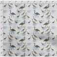 thumbnail image 4 of Soimoi Bird Printed, Poly Canvas Fabric Decor Sewing Fabric By The Yard- 56 Inch WideDecorative Fabric For Curtains Tote bags-White, 4 of 5