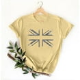 thumbnail image 4 of Camisetas de Verano de Manga Corta de las Mujeres Nuevo Suéter de Cuello de Tripulación, Top de Fiesta Impreso Casual para la Primavera, 4 of 4