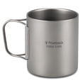 thumbnail image 1 of Copa de titanio TOMSHOO 220/350/450 / 600ml taza de agua de titanio de doble pared taza de té de caf Tomshoo Copa de titanio, 1 of 7