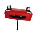 thumbnail image 2 of Llavero con faro abierto para coche Strade Fareast Limited organizador de llaveros vintage Rojo, 2 of 8