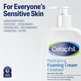 thumbnail image 4 of Cetaphil Cream to Foam Face Wash, Hydrating Foaming Cream Cleanser, 8 oz, For Normal to Dry, Sensitive Skin, with Soothing Prebiotic Aloe, Hypoallergenic, Fragrance Free, 4 of 10