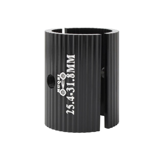 2 piezas MUQZI bicicleta manillar espaciador conversión cuña adaptador negro 25,4-31,8 MM Tmvgtek paseo en bicicleta