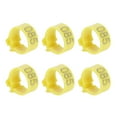 thumbnail image 4 of Foot  Bands, Light Weight Pigeons Identify  Excellent Effect With 100Pcs For Bird Management For Pigeons Yellow, 4 of 8