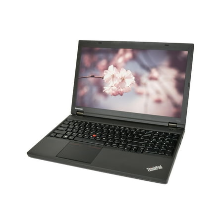 B GRADE Used LENOVO ThinkPad T540P 15.6" Laptop, Intel Core i5-4300M 2.6GHz, 4GB RAM, 128GB SSD, Windows 10 Home