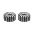thumbnail image 1 of Unique Bargains Straight Spur Gear 12mm Inner Aperture 19T 1 Module 45# Steel Motor Gear, 2Pack, 1 of 5