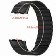 thumbnail image 6 of Compatible for Charge 6/5 Smartwatch Adjustable Fashion Silicone Belt Wristband Magnetic Bracelet Waterproof Soft Strap, 6 of 11