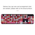 thumbnail image 4 of 104 Mofii Sweet Keyboard Mouse Combo Mixed Color 2.4G Wireless Keyboard Mouse Set Circular Suspension Key Cap for PC Laptop Black, 4 of 7