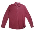 thumbnail image 1 of Drumohr Men's Maroon Button Down Shirt Dress - L, 1 of 2