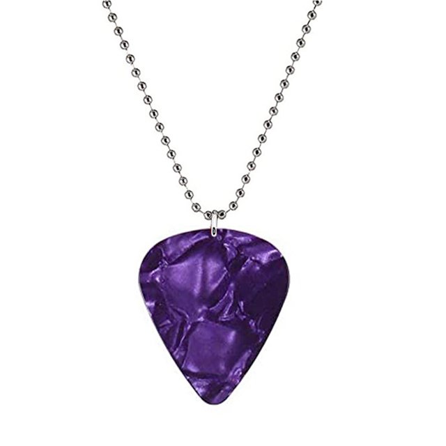Púas de guitarra, collar, pendientes, púas de acrílico, regalo de joyería para mujeres o hombres