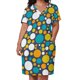 thumbnail image 3 of Vestido holgado con bolsillos y burbujas de colores de los años 60. Ropa., 3 of 7
