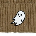 thumbnail image 2 of Dalix Mens Ghost Fisherman Beanie Hat Winter Knit Cuffed Watch Cap in Tan, 2 of 5