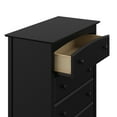 thumbnail image 5 of Storkcraft Kenton 5 Drawer Nursery Dresser, Black, 5 of 9