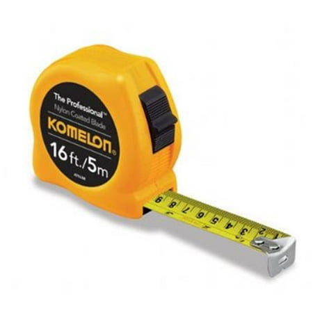 

Komelon 16-Foot/5-Meter Professional Inch/Metric Tape Measure