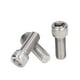 thumbnail image 3 of Tornillo de rosca gruesa, 20 piezas Tornillo de fijación de tapa de zócalo de perno Tornillos de tapa de acero inoxidable Creados magistralmente, 3 of 12