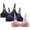 Pink, variant on WREESH 3 Pack Lightly Lined Bra T-Shirt Bras Women Bra Soild Wire Underwear Bra Everyday Small Cup Underwear Seamless Adaptive Bra Underwear Beige