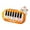 Orange, variant on FEOLGEHLY Toddler Piano Toy Keyboard, 8 Keys Toy Piano for Baby, Piano Early Learning Educational Music Keyboard Instrument Toys for Toddlers 1-3, Christmas Birthday Gifts for Kids Boys Girls, Red