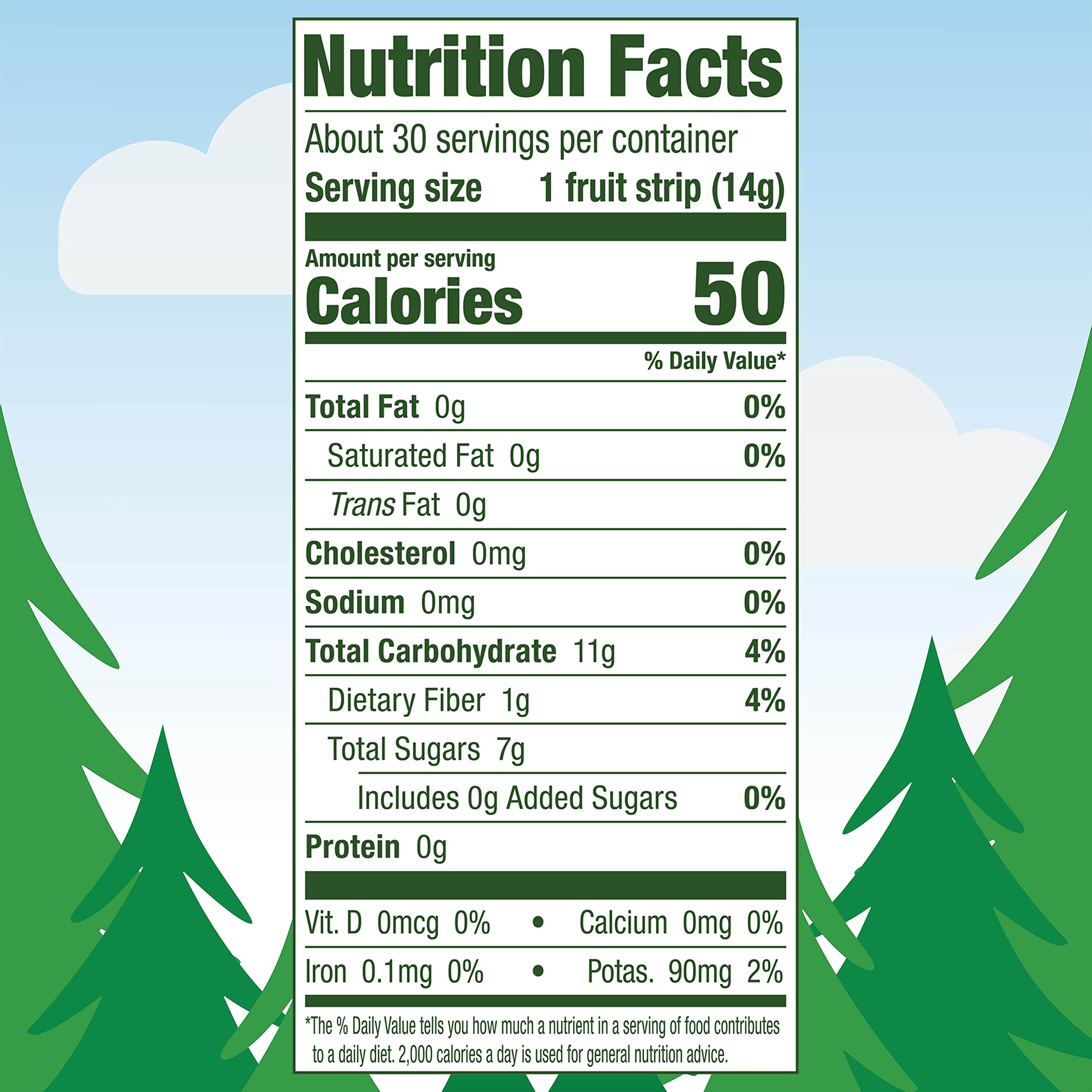 Black Forest Stretch Island Fruit Strips, Strawberry School Snack, 0.5ounce Strips (Pack of 30)
