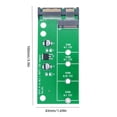 thumbnail image 5 of Convertidor M.2 B Key M2 SATA Riser para 2230-2280 SSD () Verde, 5 of 5