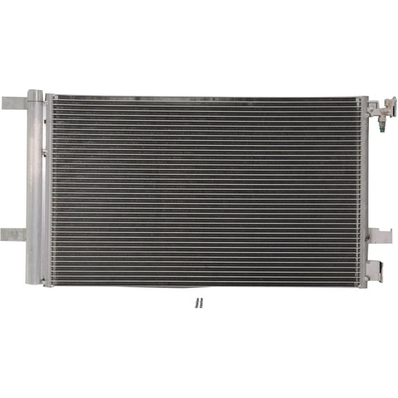 Garage-Pro A/C Condenser Compatible with Buick LaCrosse 2010-2016, Chevrolet Cruze 2011-2015, Impala 2014-2020, Malibu 2013-2015 Aluminum Core, 26.13 x 15.38 x 0.63 in. Core Size, With Receiver Drier