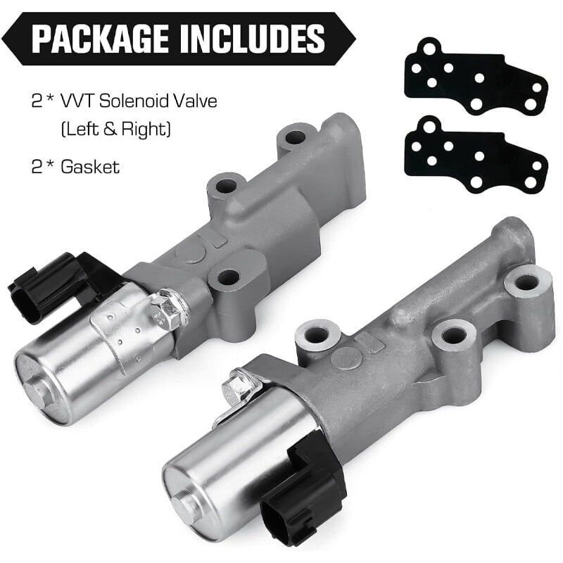 YIUIY 2PCS Left & Right VVT Valve Engine Variable Timing Solenoid For Nissan Infiniti
