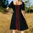 thumbnail image 4 of Atlanta Stripes Sleeveless Dress dress women elegant luxury dress for women summer dresses ladies 2024 Bride dresses, 4 of 7