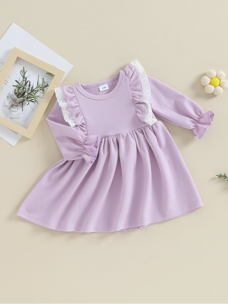 fall dress 18m 1+ In The Family Nude Thea Dress 48M / Nude main image 0