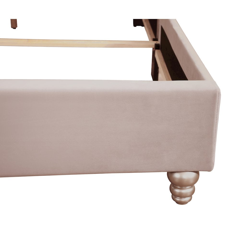 Glory Furniture Joy Full Bed in Beige Color