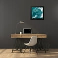 thumbnail image 4 of Studio W 20x20 Black Modern Framed Museum Art Print Titled - Bermuda Wave II, 4 of 5