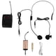 thumbnail image 1 of Wireless Microphone Set with Head-Wear + Lavalier Lapel Mics mitter Receiver UHF Frequency for, 1 of 5