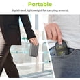 thumbnail image 4 of Canvas Bag Weekly Pill Organizer 2 Times a Day, Large AM/PM Pill Box 7 Day with Portable Zipper Cloth Bag for Holding Supplements, Vitamins and Fish O, 4 of 4
