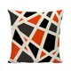 thumbnail image 2 of Soft Decorative Pillows Covers Glitter Printed Pillowcases Geometric Stripe Decor Home Bedroom Sofa Chair Couch 18x18 In, 2 of 6