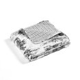 thumbnail image 6 of Lush Decor French Country Toile Cotton Reversible Throw, 60x50, White/Charcoal, Single, 6 of 7